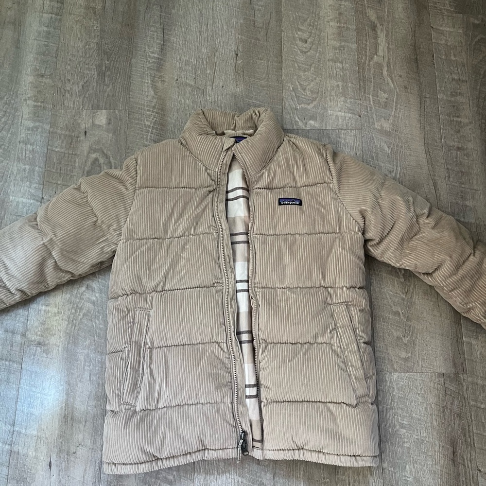 patagonia corduroy puffy jacket